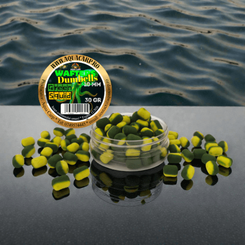 Dumbells Wafters 10mm Green Squid 30gr