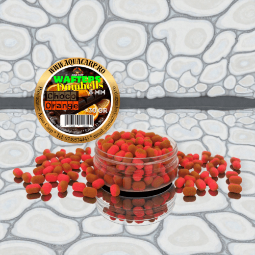 Dumbells Wafters 8mm Choco&Orange 30gr