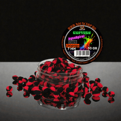 Wafters AquaSpiral 7mm DarkOrange 30gr