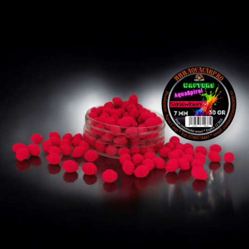Wafters AquaSpiral 7mm Strawberry 30gr