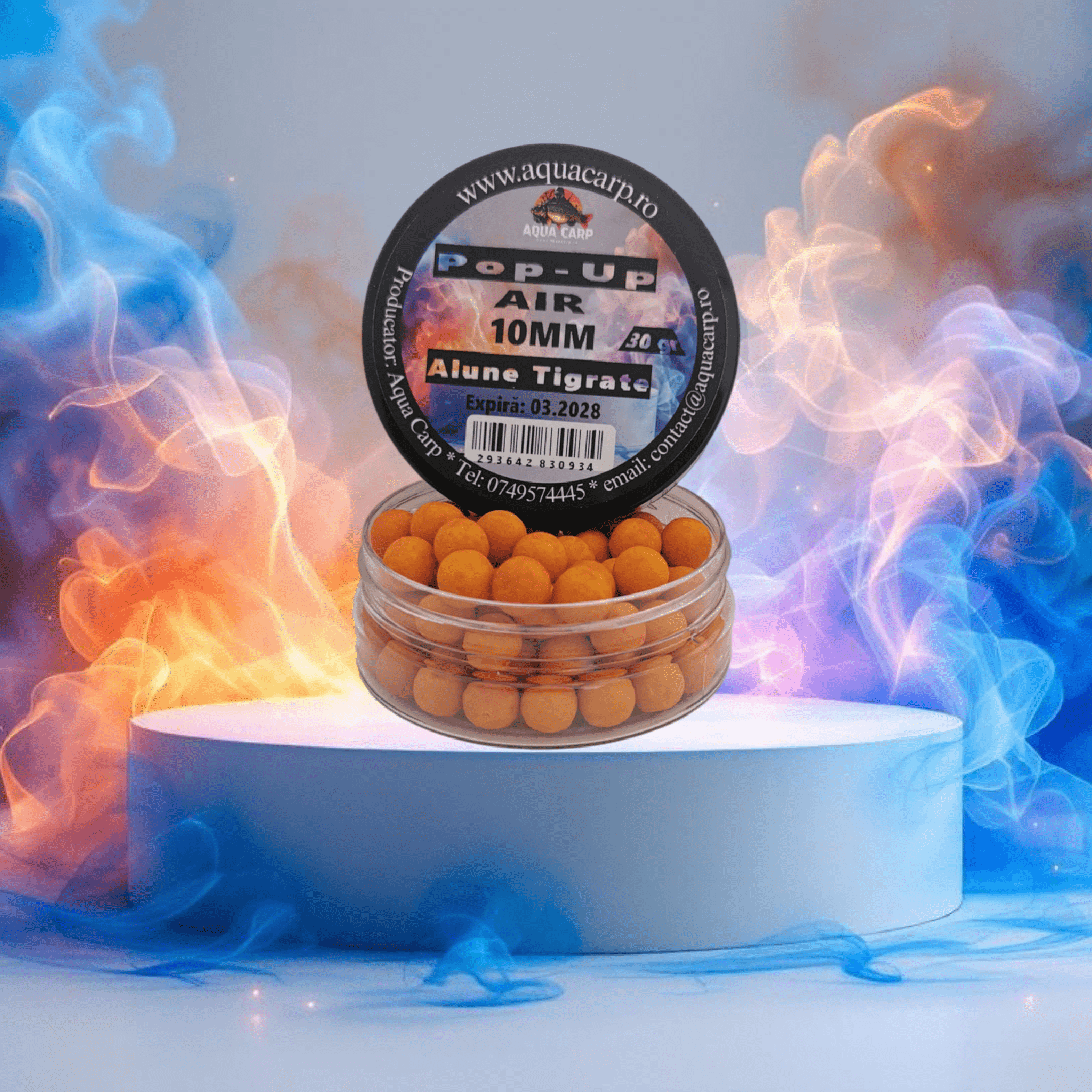 Air Pop-up AquaCarp 10mm Alune Tigrate 30gr