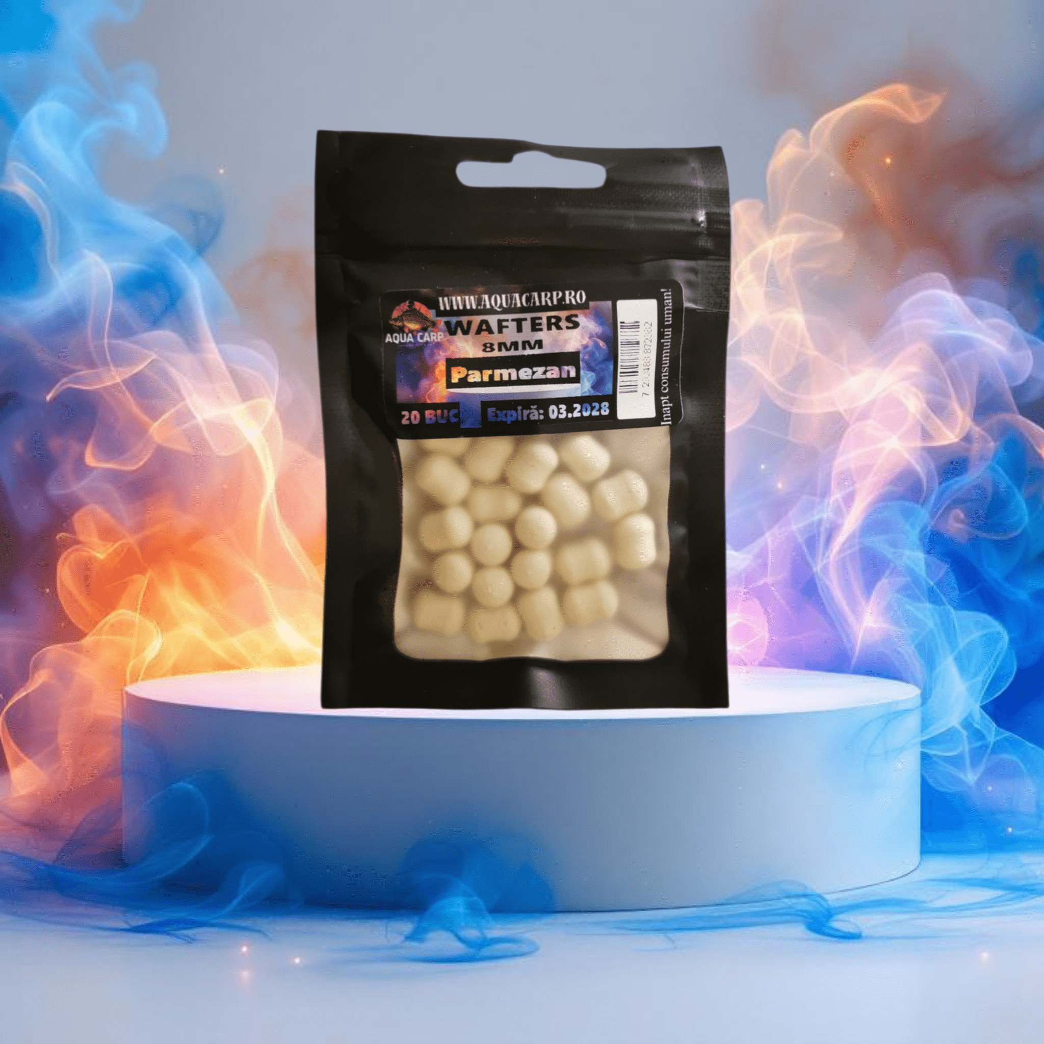 Dumbells Wafters 8mm Parmezan 20buc