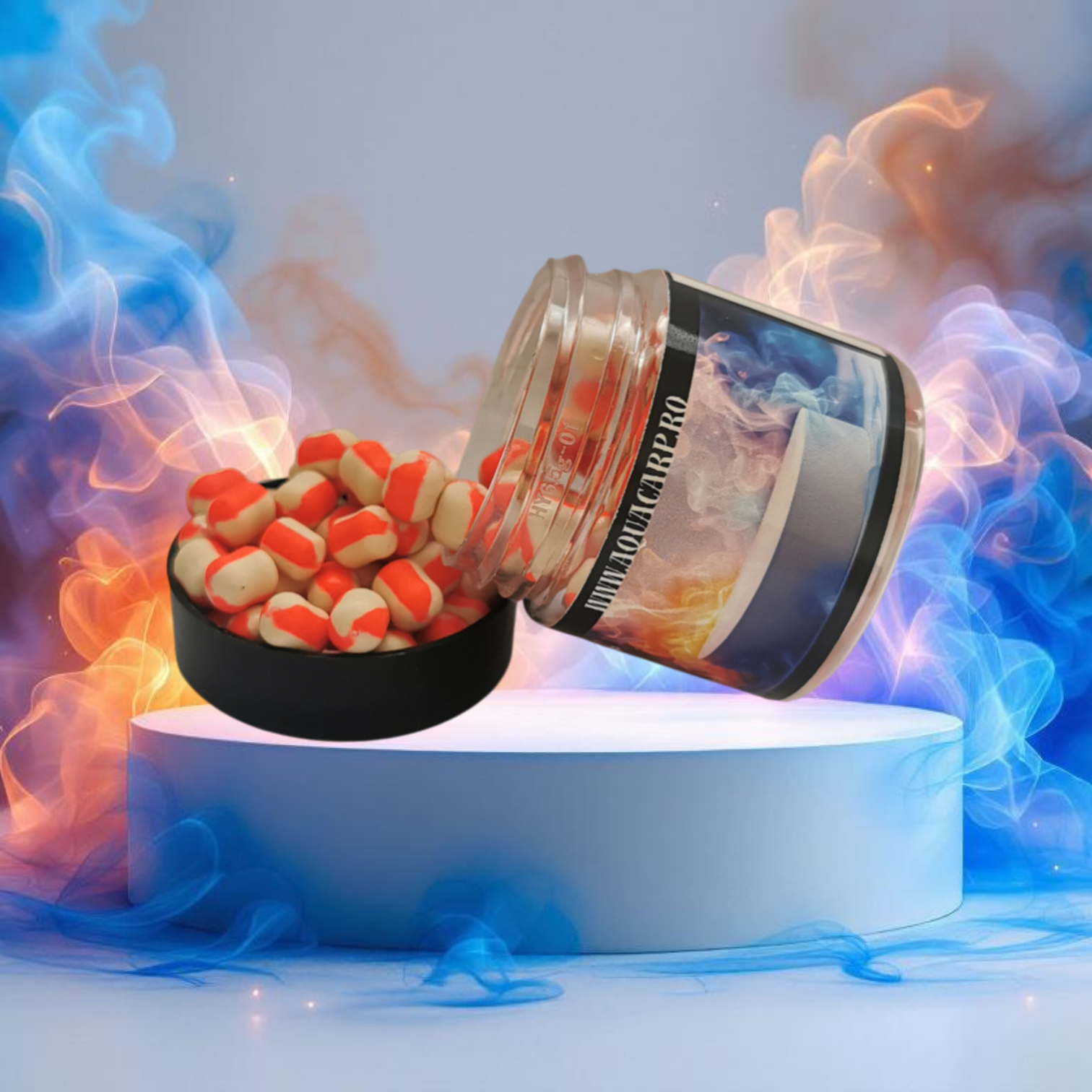 Dumbells Wafters AquaCarp 6mm Pește 15gr