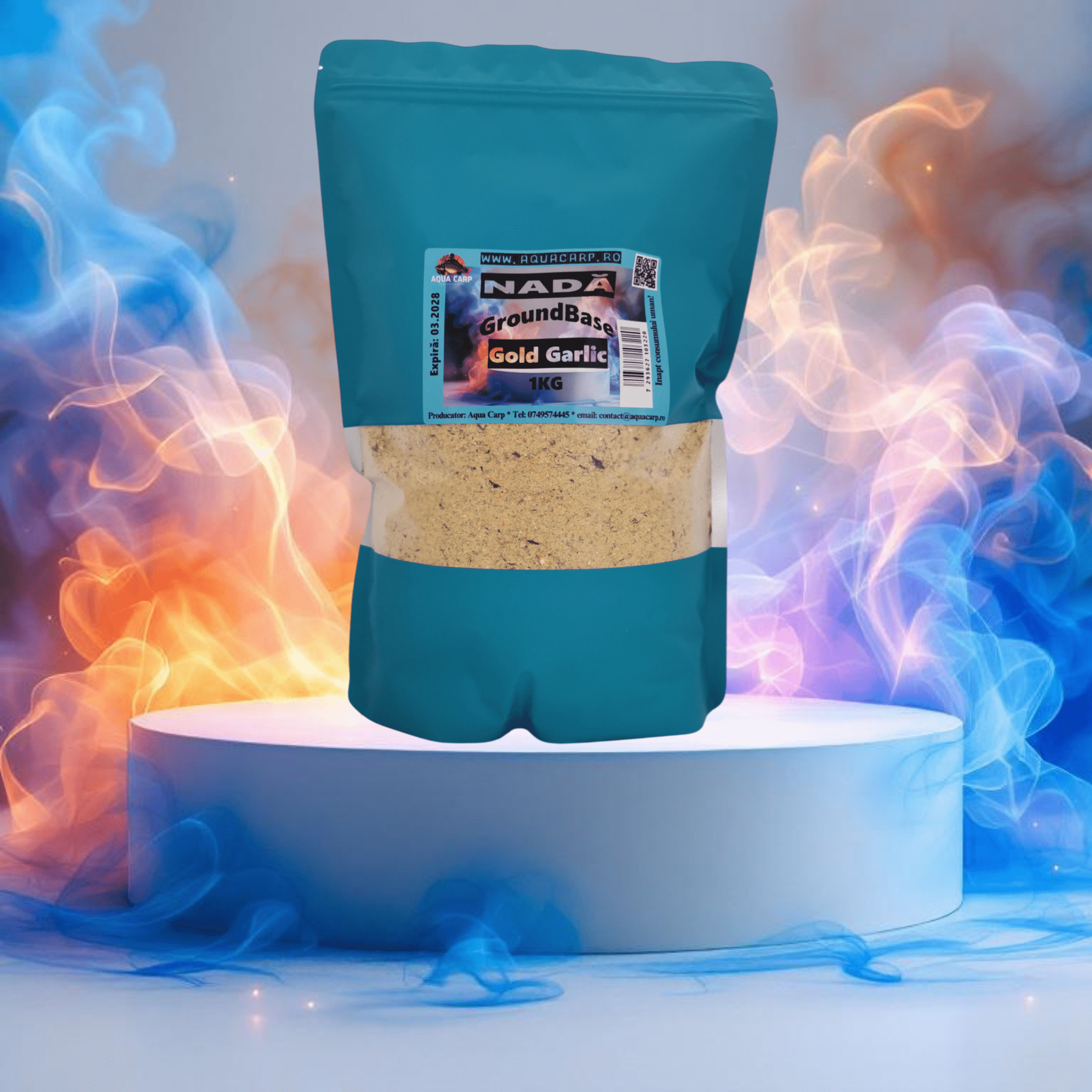 Nada AquaCarp GroundBase Gold Garlic 1Kg