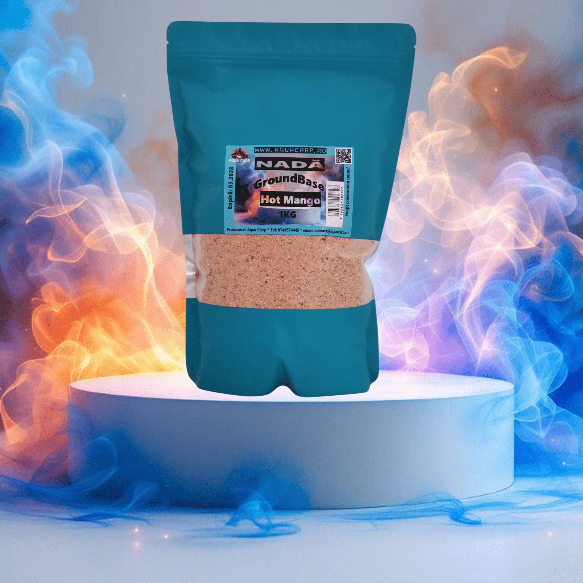 Nada AquaCarp GroundBase Hot Mango 1Kg