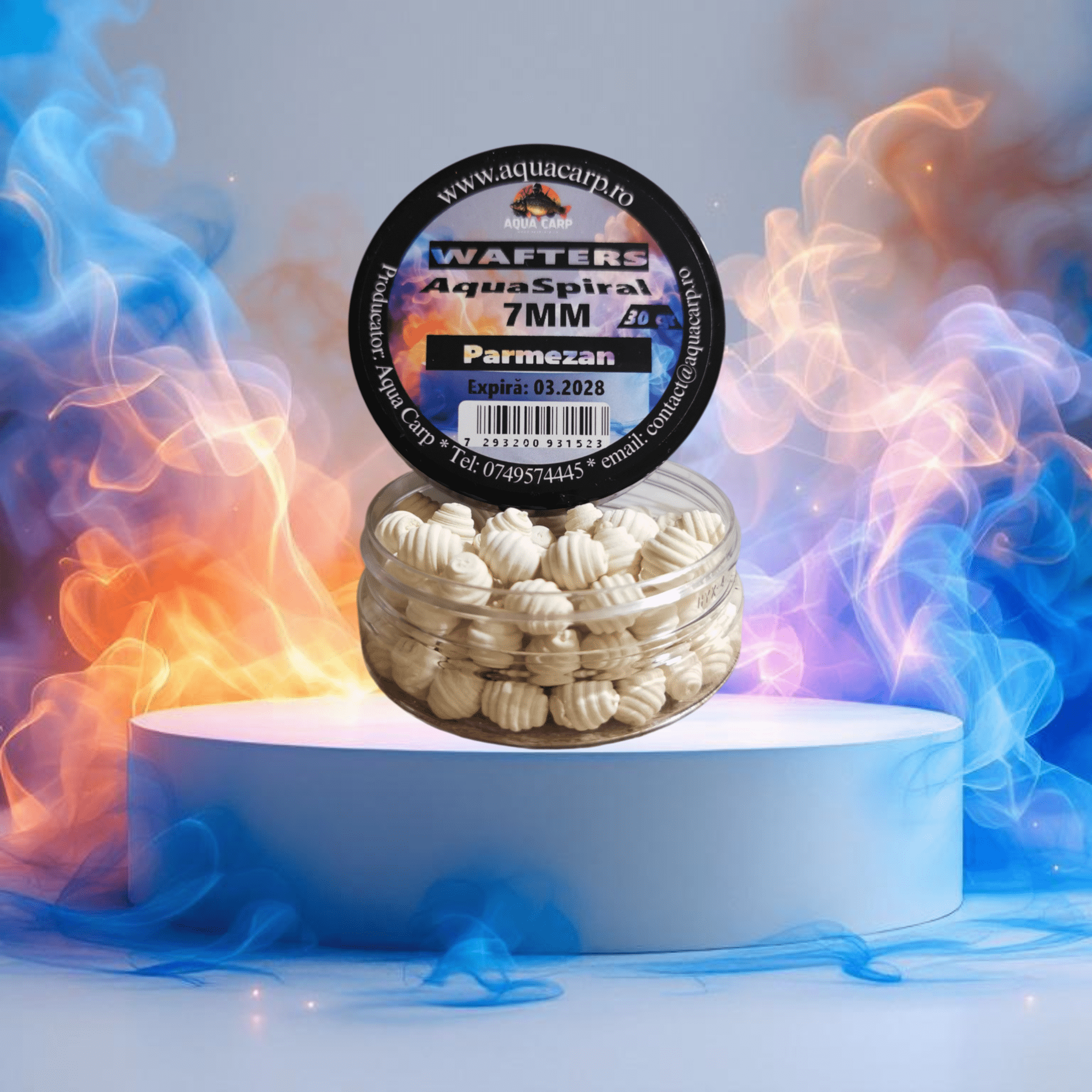 Wafters AquaSpiral 7mm Parmezan 30gr