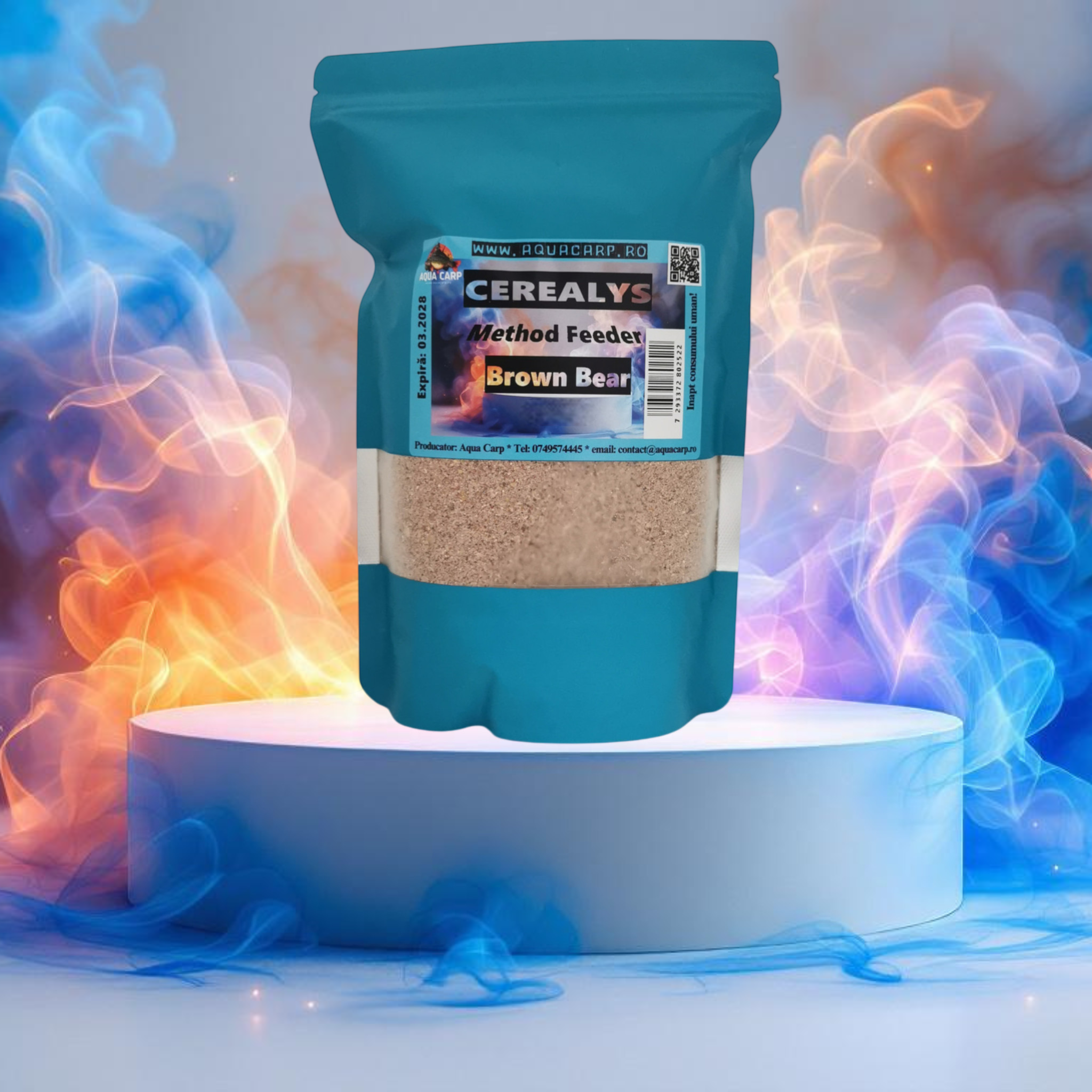 Nada AquaCarp CEREALYS Method Feeder Brown Bear 500GR