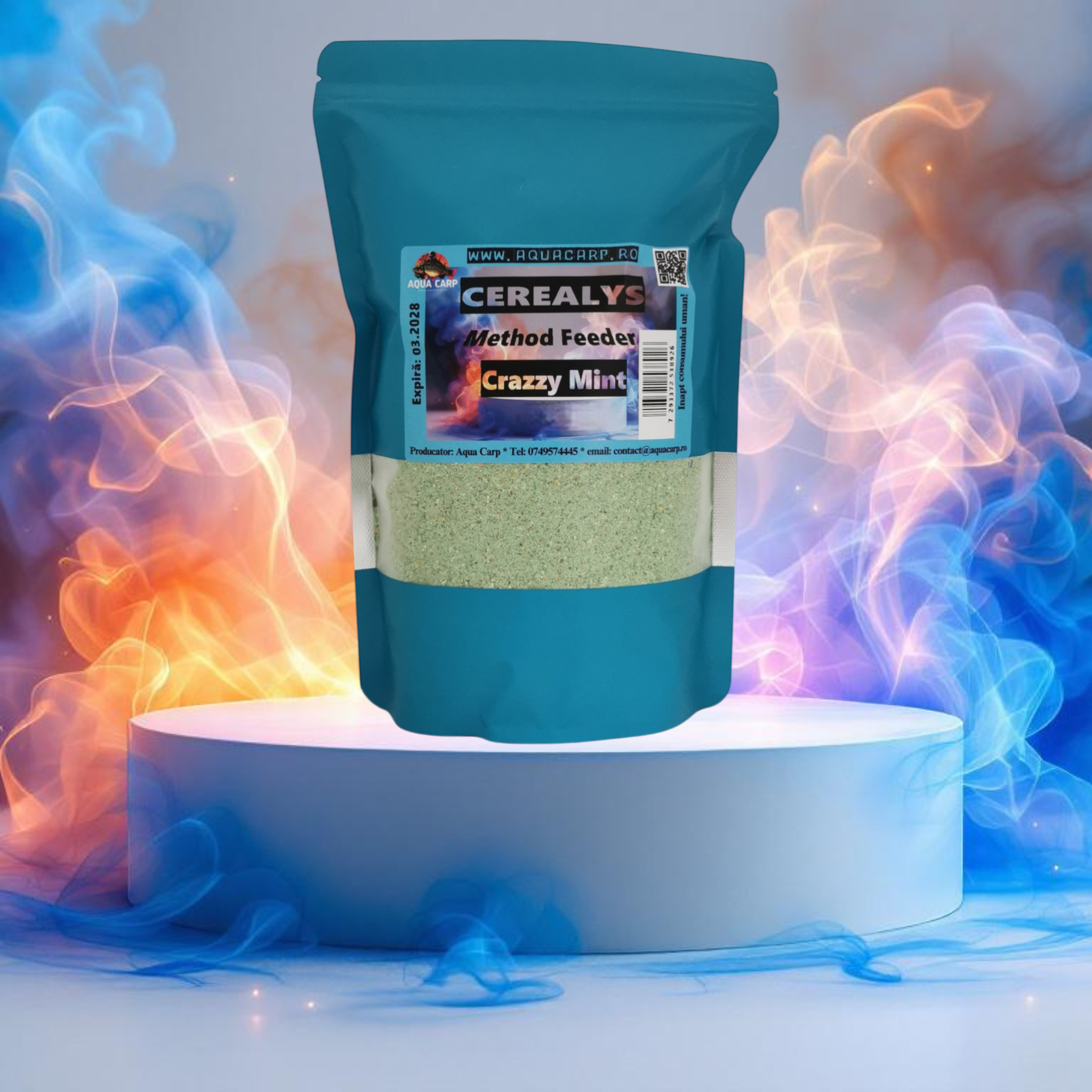 Nada AquaCarp CEREALYS Method Feeder Crazzy Mint 500GR