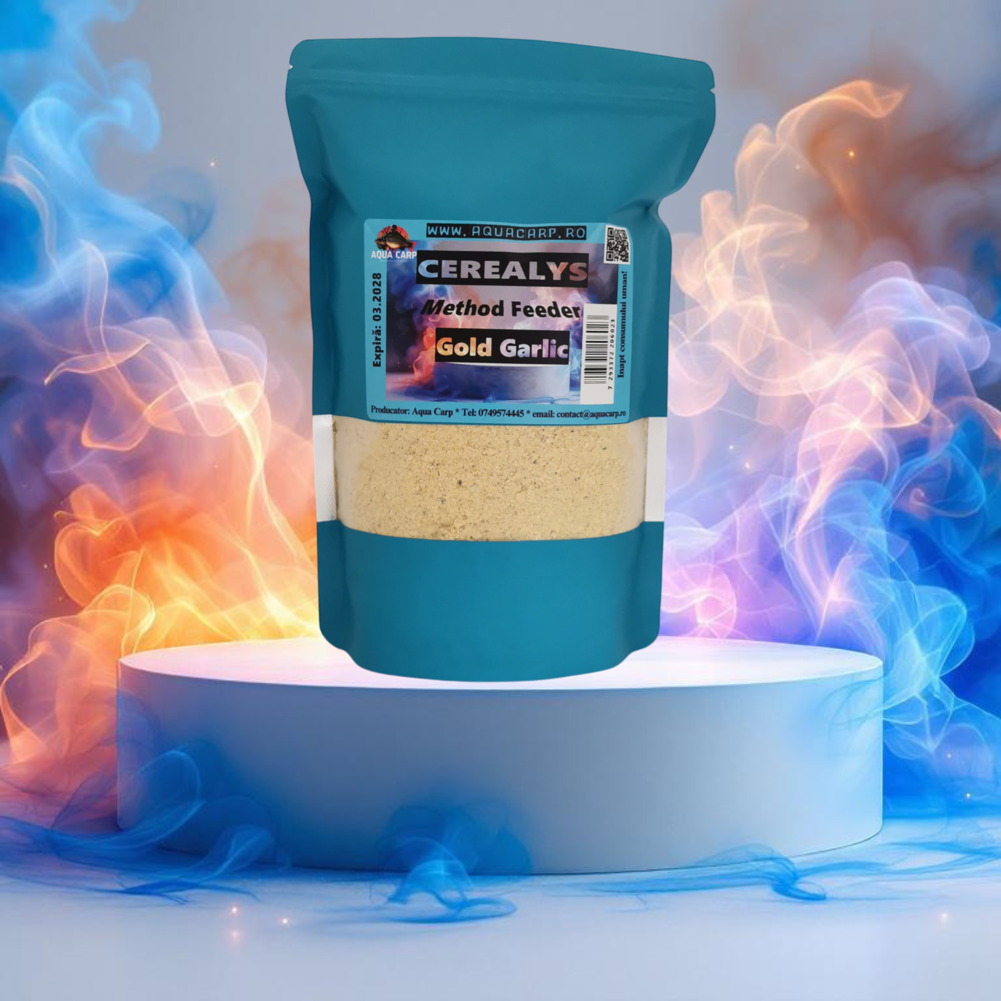 Nada AquaCarp CEREALYS Method Feeder Gold Garlic 500GR