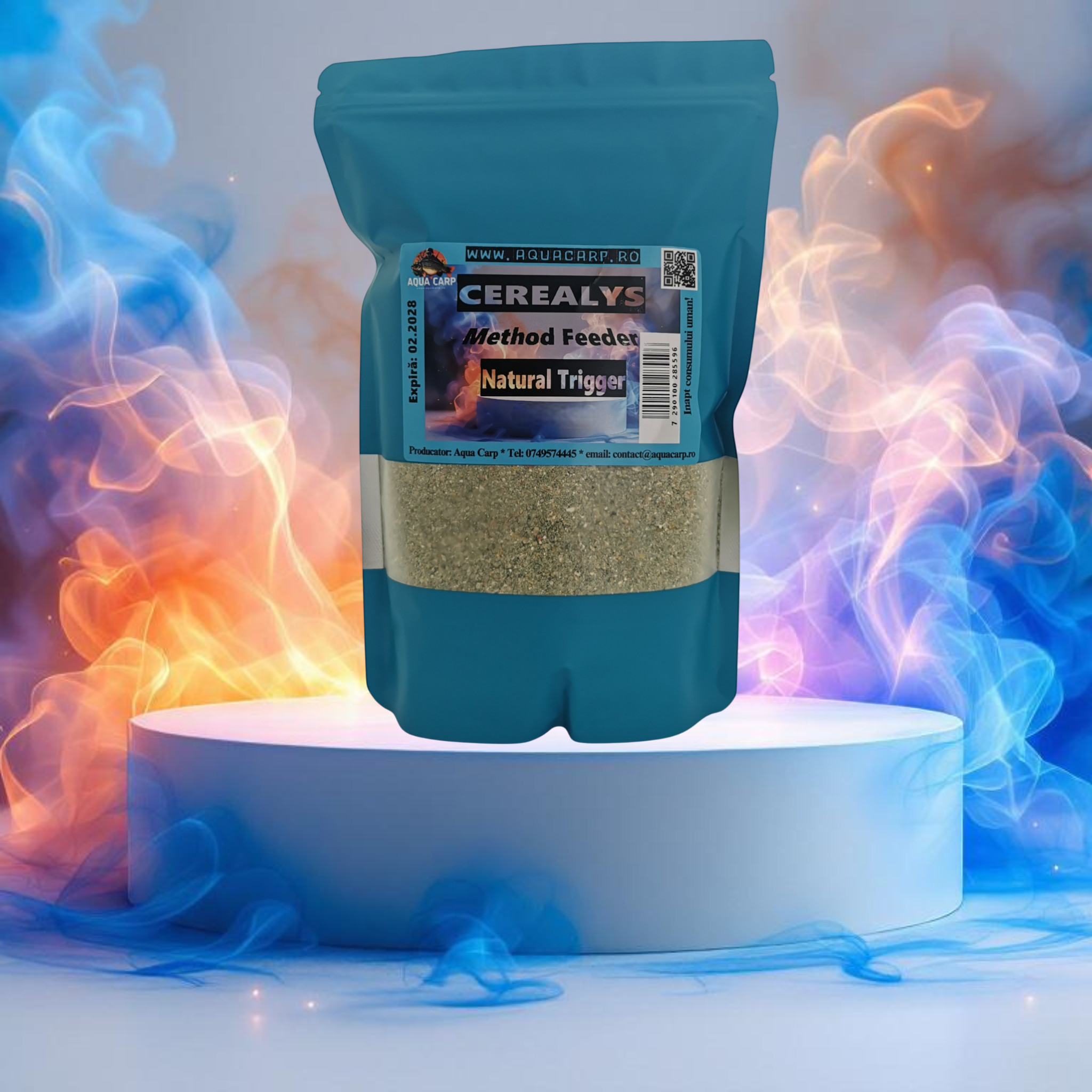 Nada AquaCarp CEREALYS Method Feeder Natural Trigger 500GR