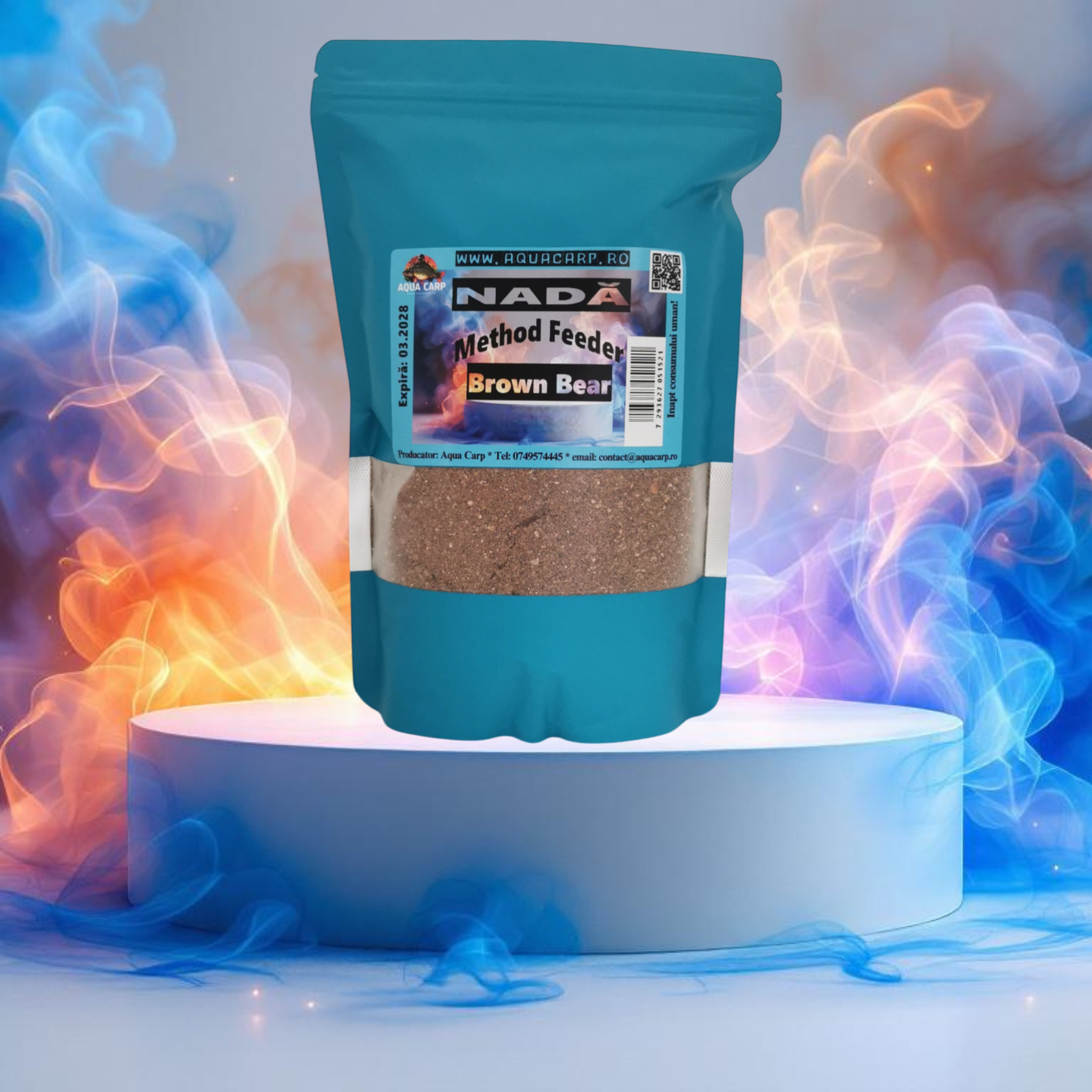 Nada AquaCarp Method Feeder Brown Bear 500GR