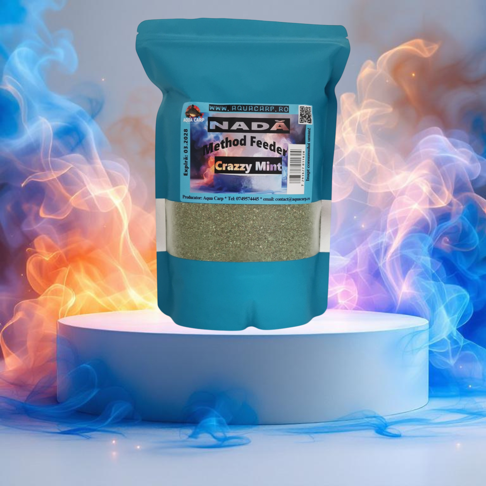 Nada AquaCarp Method Feeder Crazzy Mint 500GR