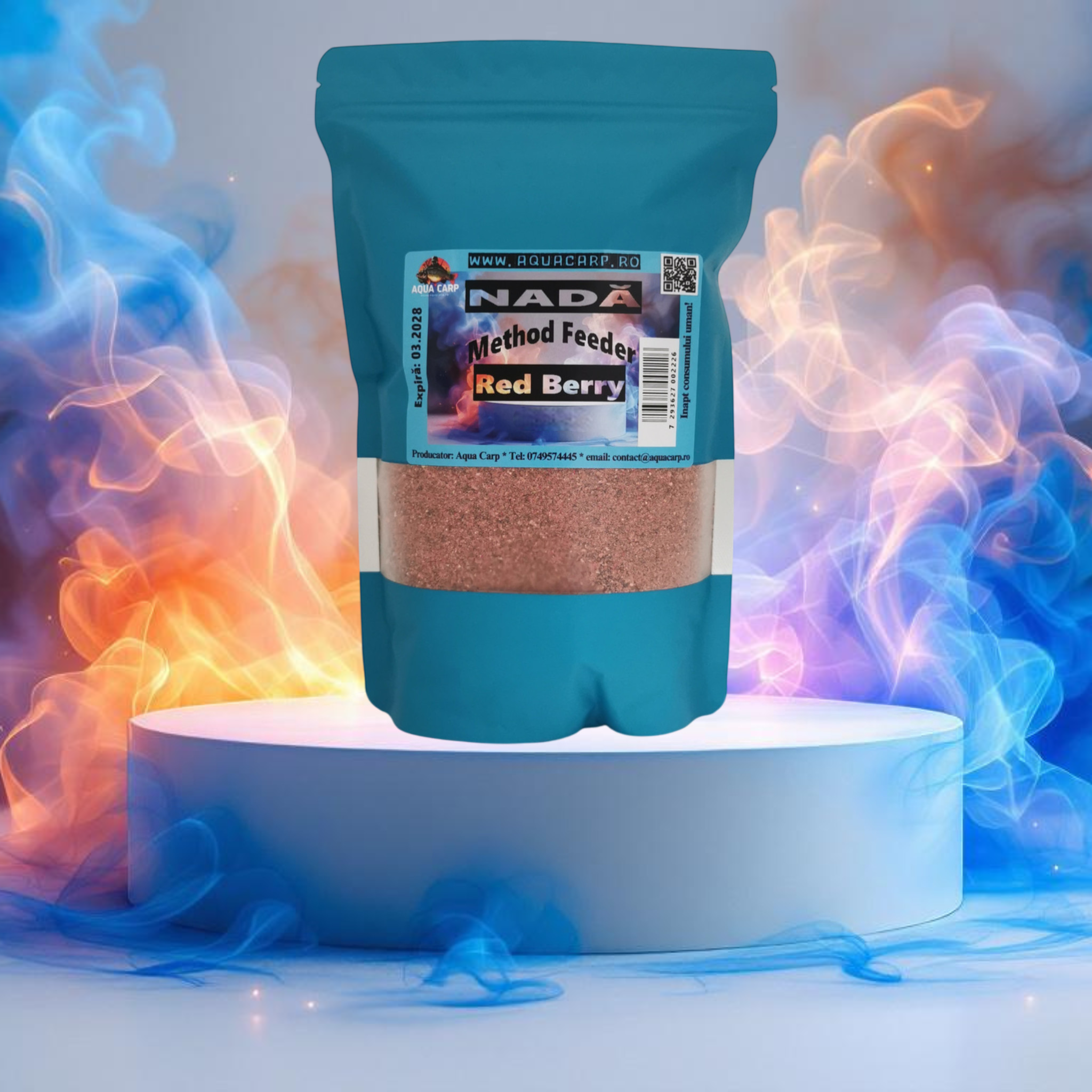 Nada AquaCarp Method Feeder Red Berry 500GR