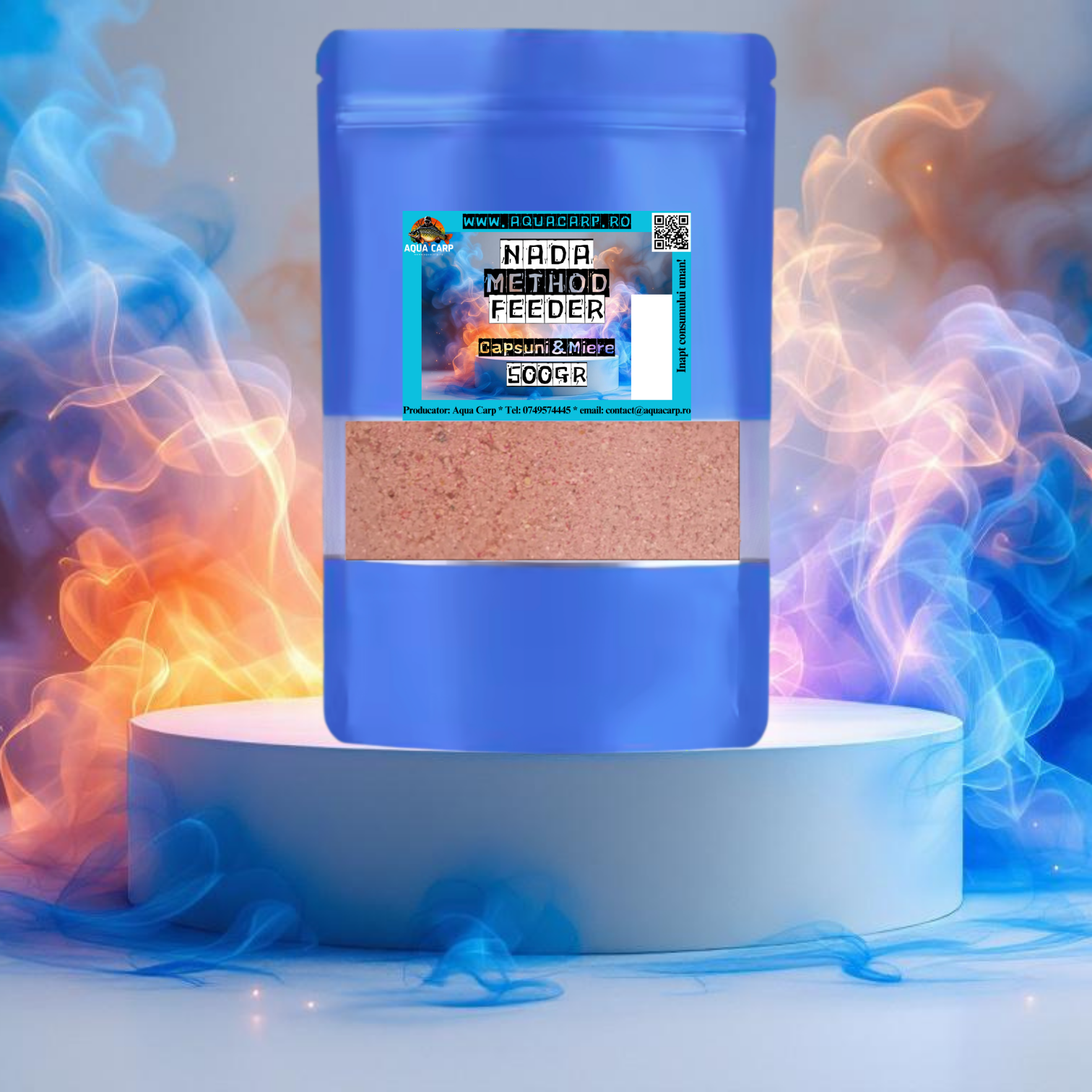 Nadă Method Feeder Căpșuni & Miere 500GR