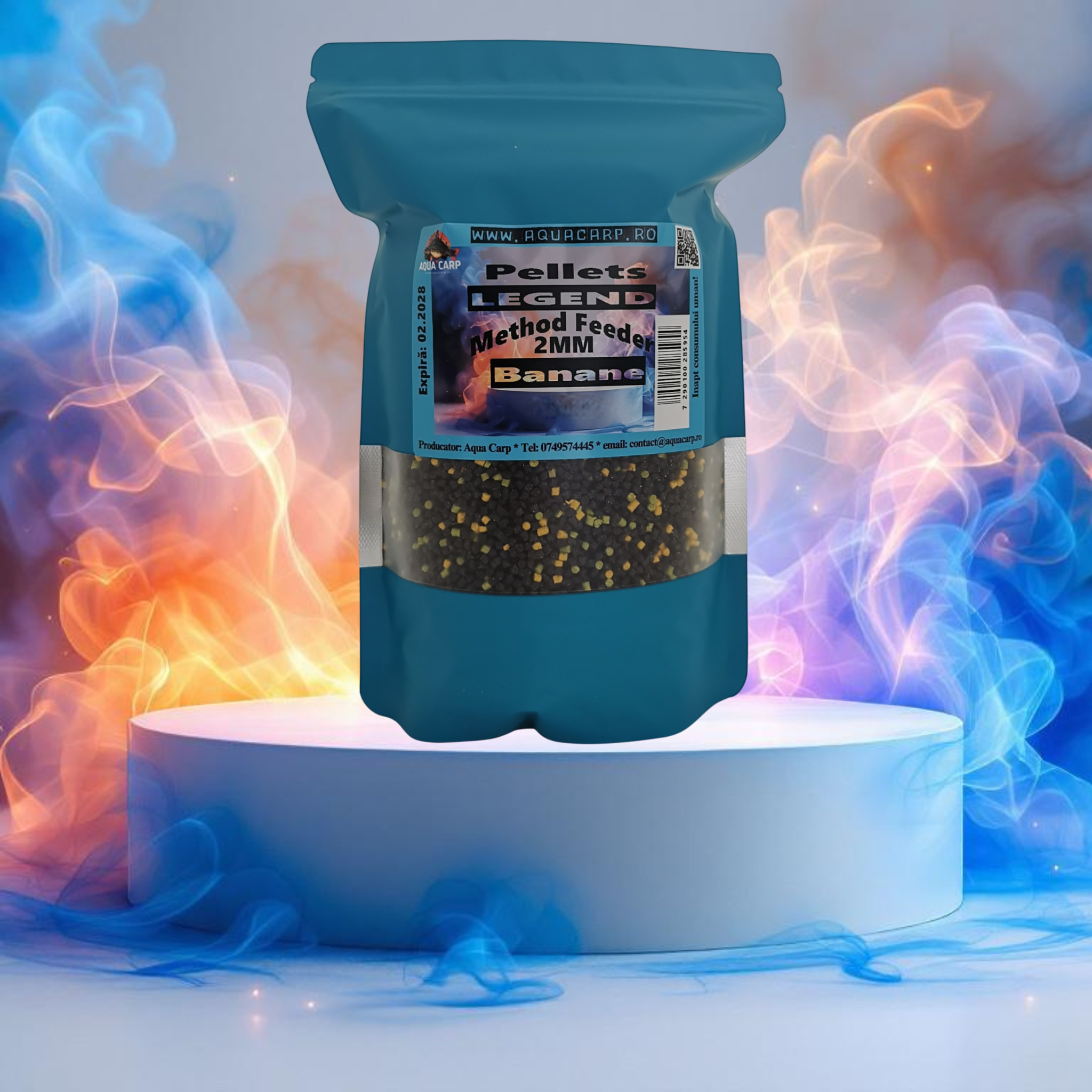 Pelete AquaCarp LEGEND 2mm Banane 500GR