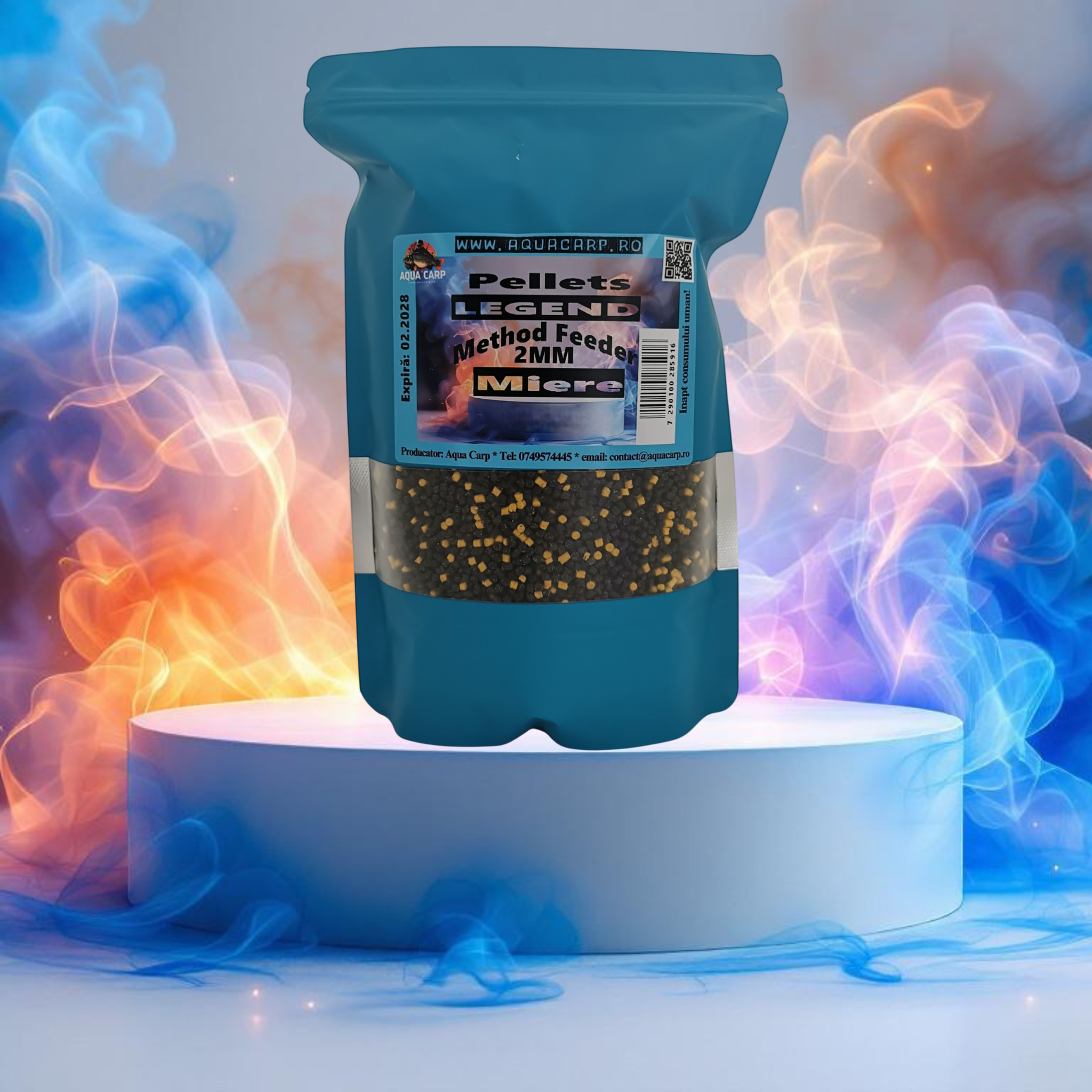 Pelete AquaCarp LEGEND 2mm Miere 500GR