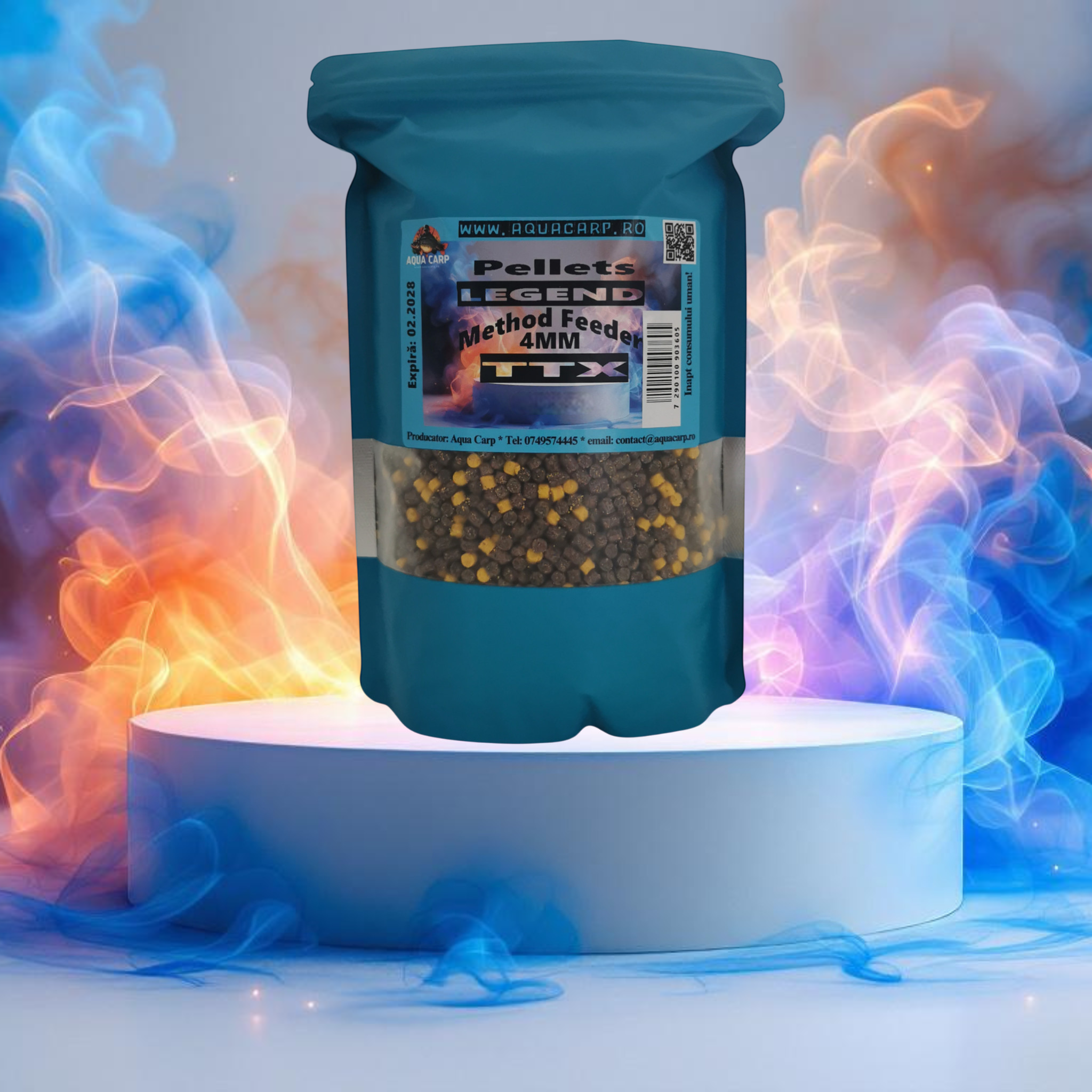 Pelete AquaCarp LEGEND 4mm TTX 500GR